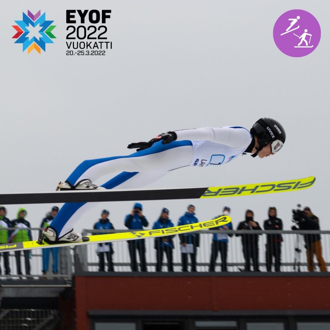 Mixed Teams Nordic Combined has been rescheduled, it will start at 13.40(FIN)🥳👐
We wish good luck to all the athletes competing in this event!!🥳💖

#EYOFVuokatti2022 #EYOF #EOC #InspiringSportInEurope #ReadyToShine #lahti
