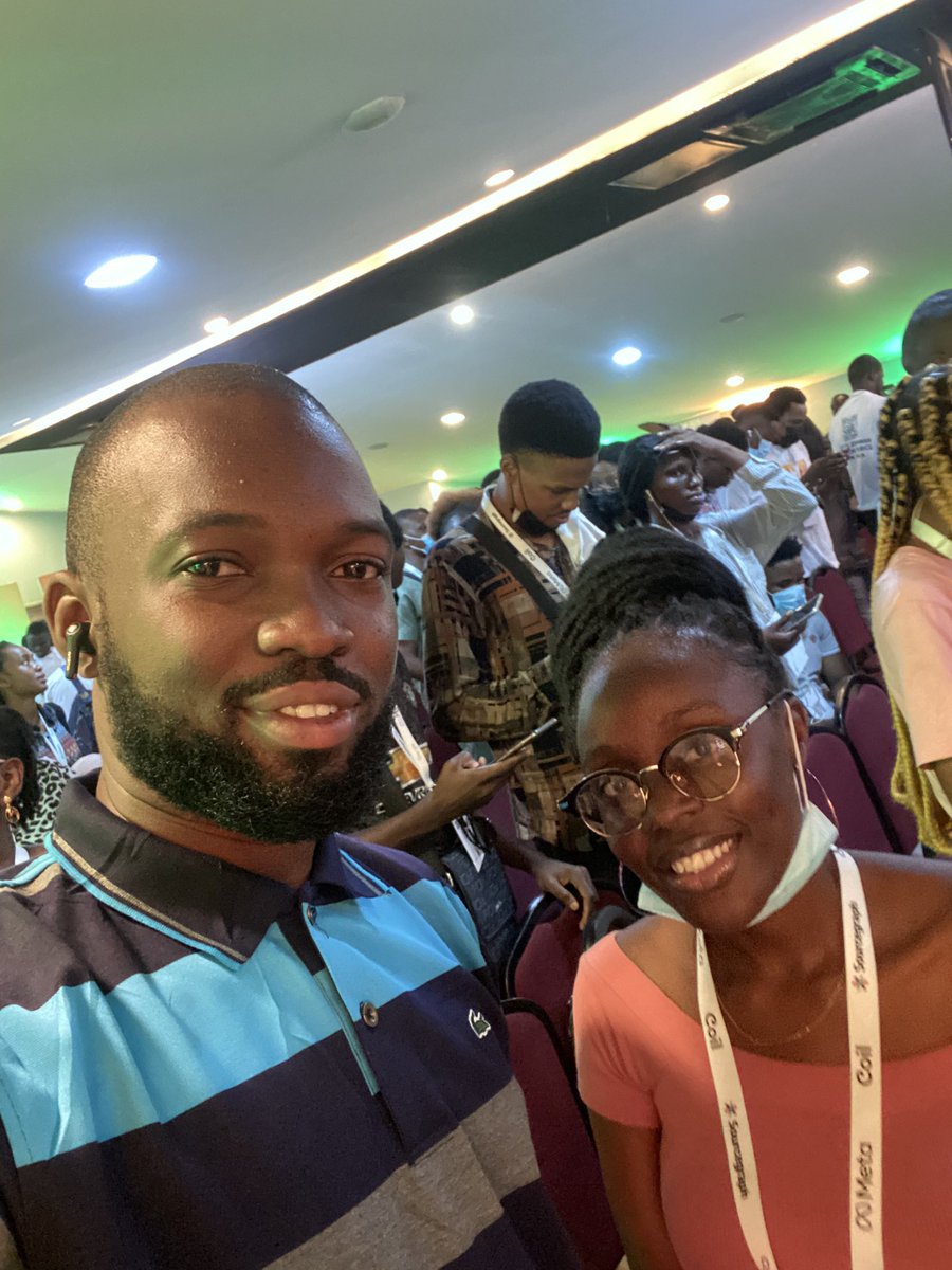 BukunmiAluko's tweet image. With @__oluwadamilola #OSCAFest22  #OSCAFest2022