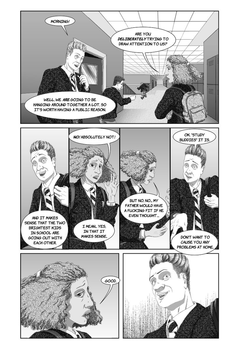 _tonycooper's tweet photo. Another internal page of THE MURDER CLUB as Tom begins to get inside Lisa's head and convince her that they can get away with his plan to kill 🔪

https://t.co/2DyVMUt0bI

#indiecomics #selfpublishing #comicbooks #comicart #makingcomics #comics #graphicnovel #Kickstarter https://t.co/ynYjZFlY0c