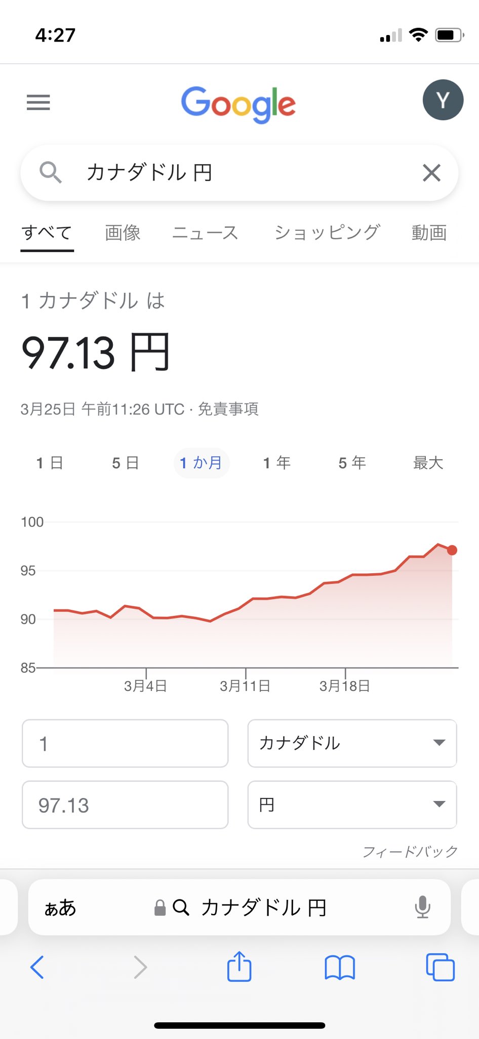 カナダドル高 Twitter Search Twitter