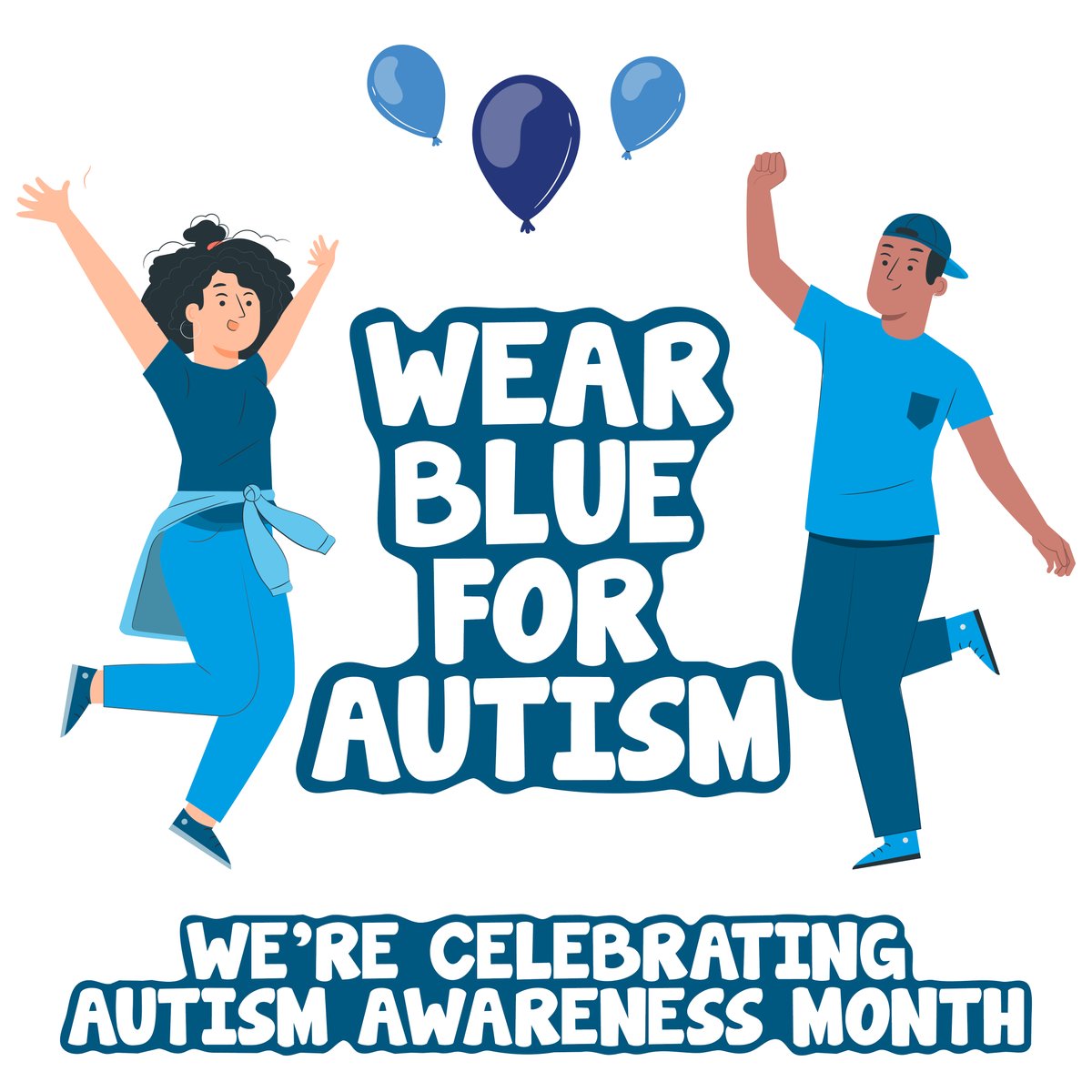 Join us and show your support of Autism Awareness by wearing blue this Saturday! 💙

We loved seeing all of your selfies last year, so be sure to send / tag us this year too! 📷
