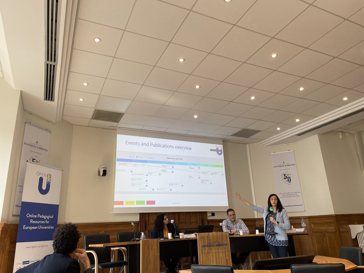 jposel's tweet photo. Next track with updates from Firas Al Laban @unipotsdam on the Evaluation Cluster and @Salentina_in_NL @EADTU on the Dissemination Efforts 👍🏼 #OpenUproject Open U https://t.co/ByCmskNOeJ