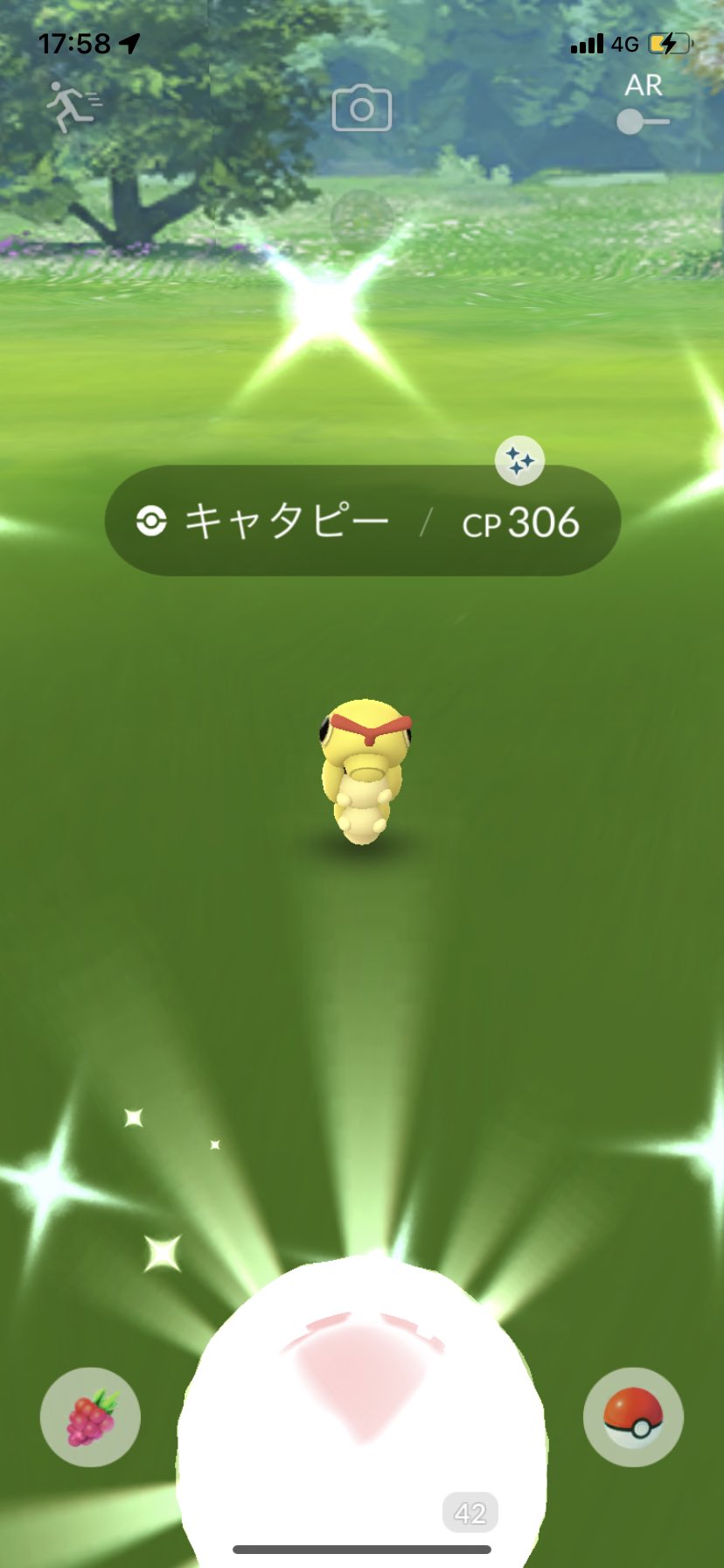 きたやま キャタピー色違い ビードルは色違いたくさん出るのにキャタピーにはやっと会えました 22年色違い51匹目 ポケモンgo Pokemongo ポケモンゴー ポケモンgo好きと繋がりたい キャタピー キャタピー色違い T Co Tyon36iqom