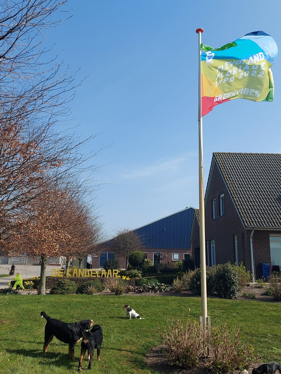 Ook wij doen mee aan de #greenvibes van #visitflevoland. Genoeg te beleven op De Kandelaar midden in Flevoland.