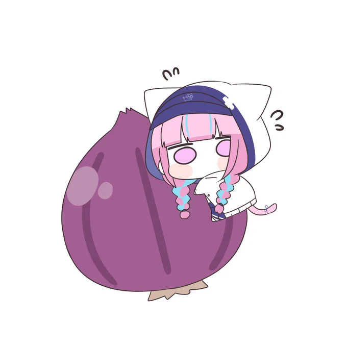 たまねぎにくっついてる何か #あくあーと 