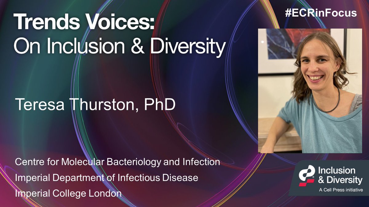 It's #ECRinFocus time! In this week’s spotlight, we introduce you to Dr. Teresa Thurston, a <a href="/BBSRC/">Biotechnology and Biological Sciences Research</a> David Phillips Fellow at @CMBI_Imperial <a href="/ImperialInfect/">Imperial Department of Infectious Disease</a> and Satellite group leader <a href="/TheCrick/">The Francis Crick Institute</a>

#WomenInSTEM #WomenInScience