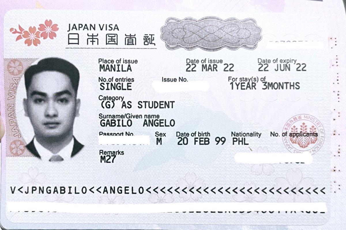 eijichi_'s tweet photo. my passport with jpn visa is finally here!!!
the journey was tough but it's totally worth it. here's to new doors that this milestone will open for me 🥂✈️🔜🇯🇵
#japaneselanguagestudent #japaneselanguageschool #pinoyinjapan #japantravelban(no more) https://t.co/SJsivBovYE