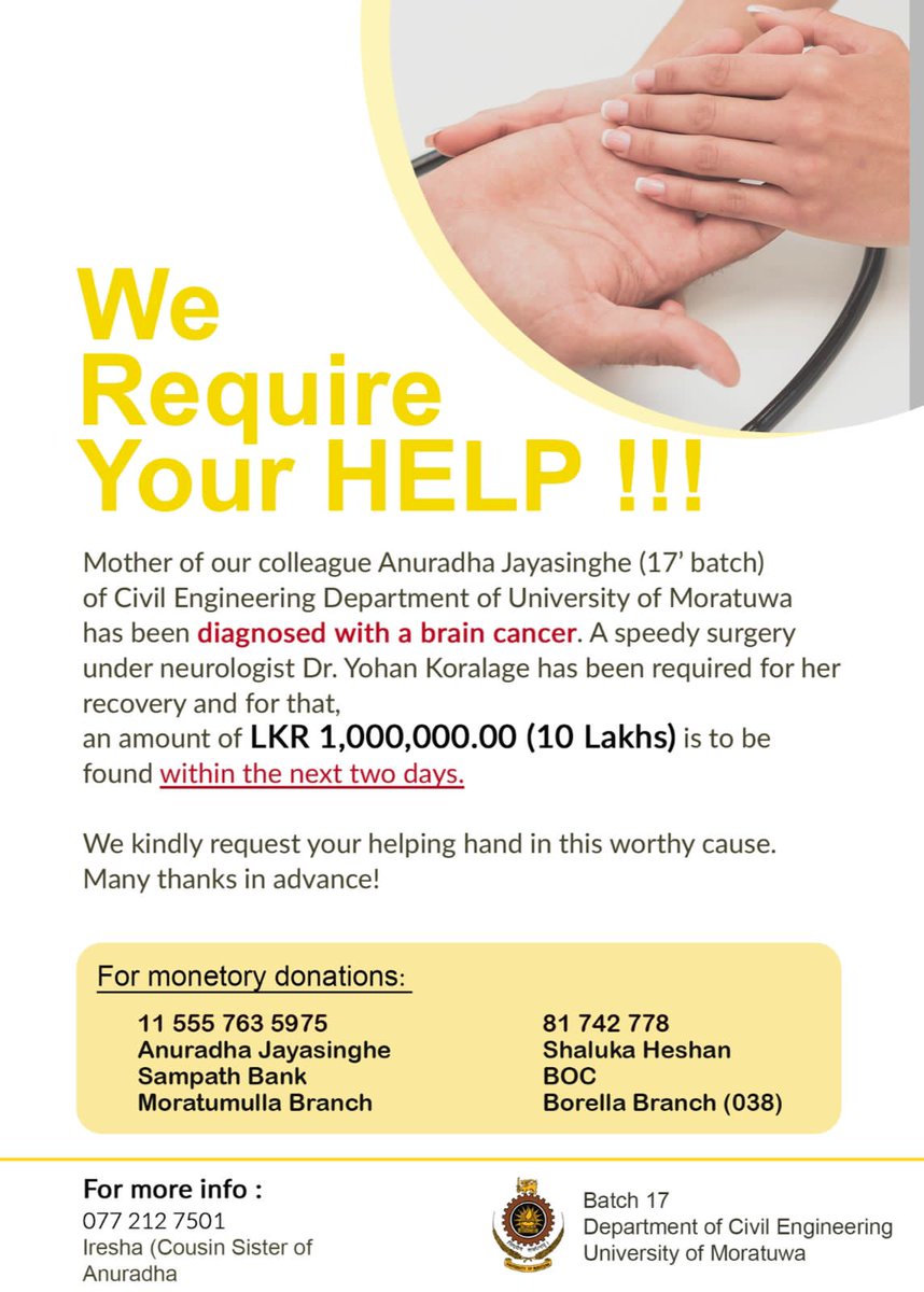 #Help #HelpingHands #RT