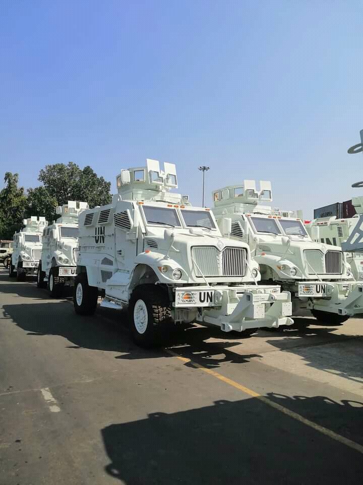 DefenseDtb's tweet image. #Latest_Update 
Bangladesh Army has received more MaxxPro MRAP vehicles from USA.