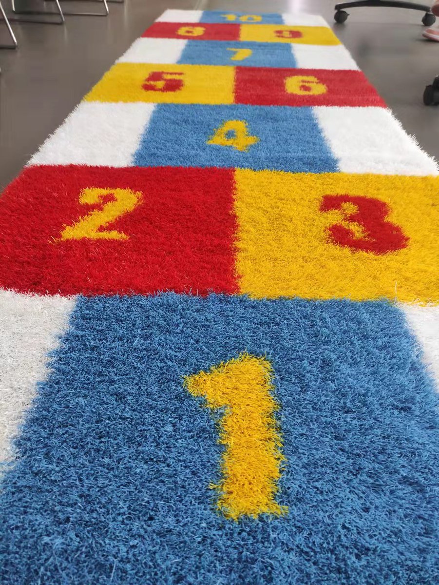 CCGrassUSA's tweet photo. Come on and play hopscotch with me on the unique turfs!
#ccgrass #artificialturf #artificialgrass #turfsupplier
#ccgproduct https://t.co/PKtAH7OVIL