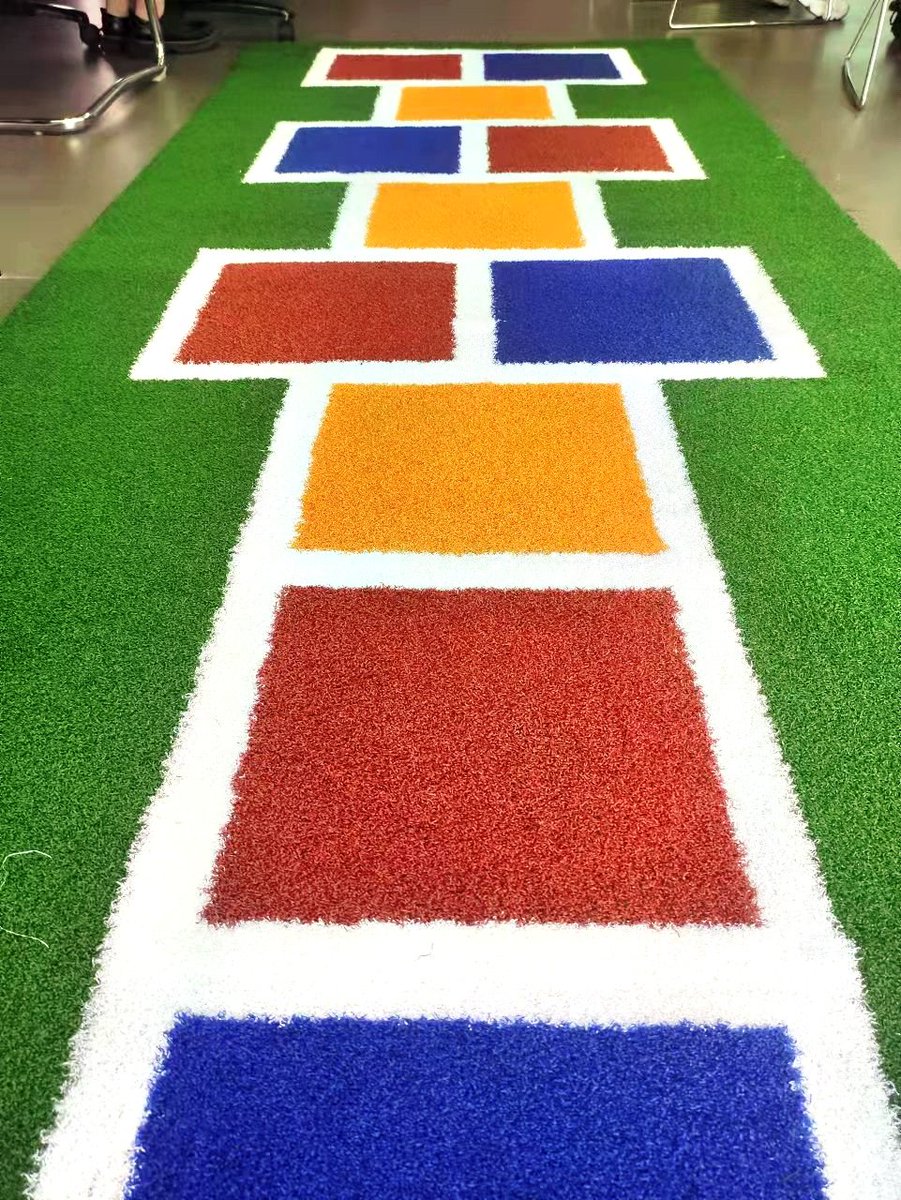 CCGrassUSA's tweet photo. Come on and play hopscotch with me on the unique turfs!
#ccgrass #artificialturf #artificialgrass #turfsupplier
#ccgproduct https://t.co/PKtAH7OVIL