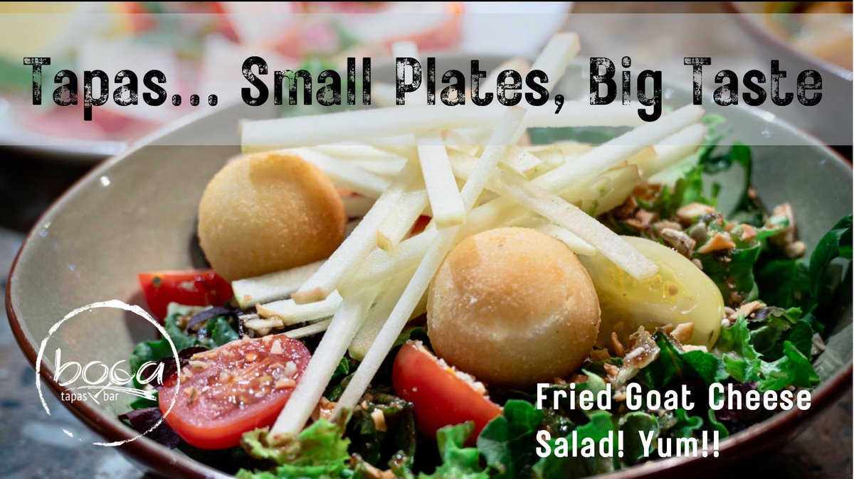 bocastjohns's tweet photo. Tapas… small plates, big taste! https://t.co/8LgehNf2cs