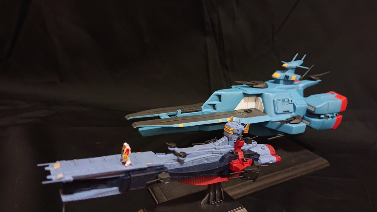 今更ですが1/1700 アイリッシュ級宇宙戦艦 完成です！ EXモデル