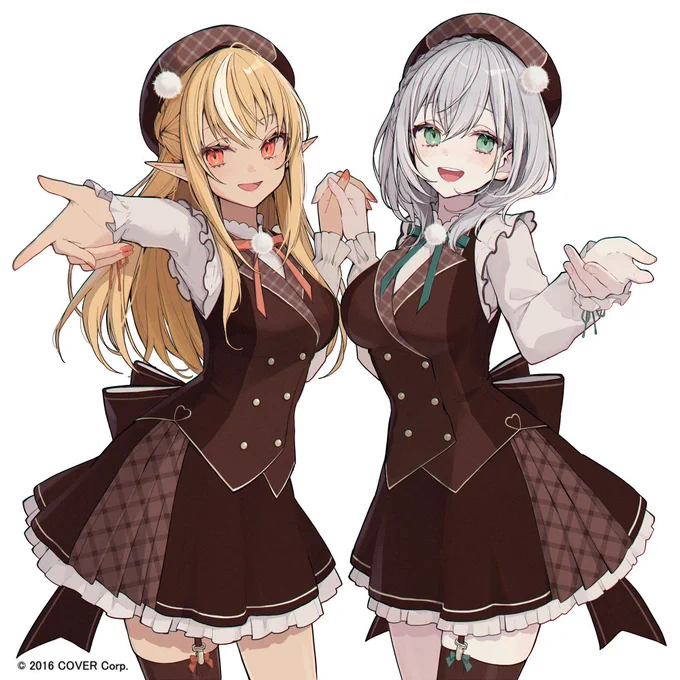 #ホロマート vol.7にてクリアファイルセットのイラストを描かせていただきました!

https://t.co/07U40smhGC 