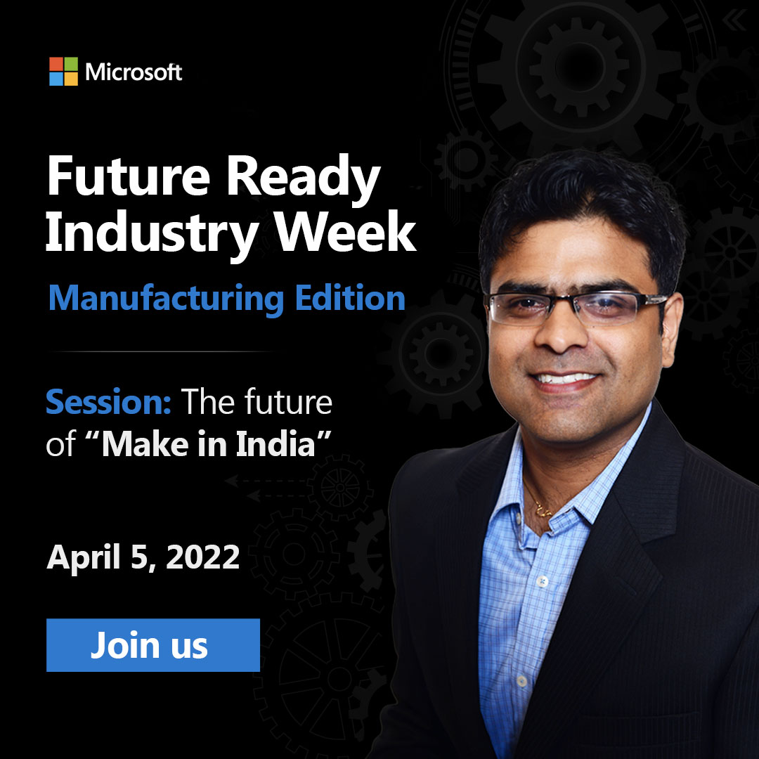 Microsoft India on Twitter "Catch Sampath K Venkataswamy, Senior