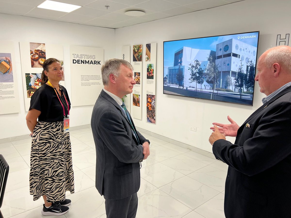 ScotExpo2020 (@scotexpo2020) on Twitter photo This afternoon <a href="/Ivan_McKee/">Ivan McKee MSP</a> visited the Denmark Pavilion at #Expo2020Dubai to meet with companies that are looking to connect with Scotland as a place of business.
#ScotlandIsNow #Expo2020 #DenmarkPavilion
<a href="/Scotland/">Brand Scotland 🏴</a> This afternoon <a href="/Ivan_McKee/">Ivan McKee MSP</a> visited the Denmark Pavilion at #Expo2020Dubai to meet with companies that are looking to connect with Scotland as a place of business.
#ScotlandIsNow #Expo2020 #DenmarkPavilion
<a href="/Scotland/">Brand Scotland 🏴</a>