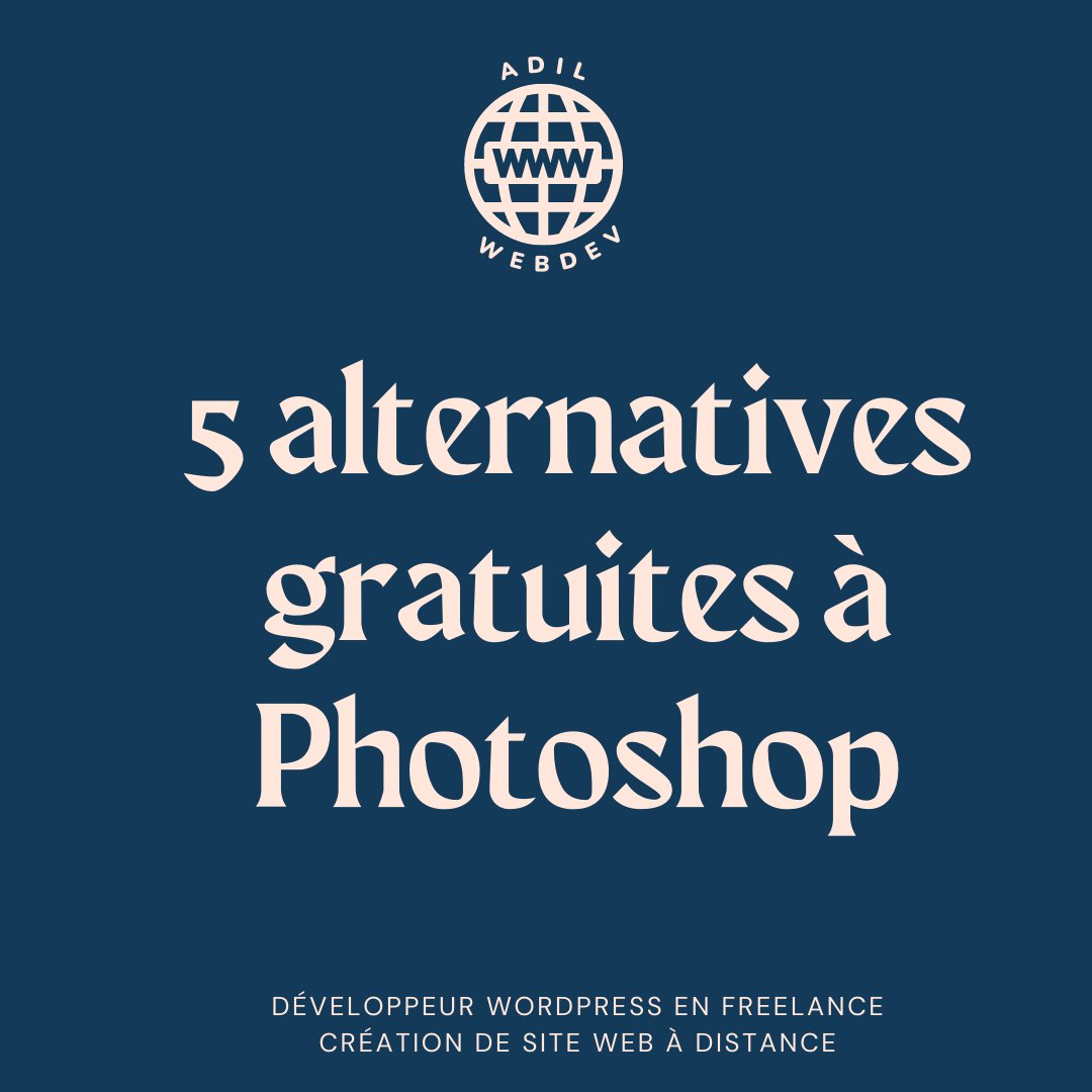 AdilWebdev's tweet image. 5 alternatives gratuites à Photoshop que vous devez absolument connaître.
instagram.com/p/CbfIUZCjSoF/…