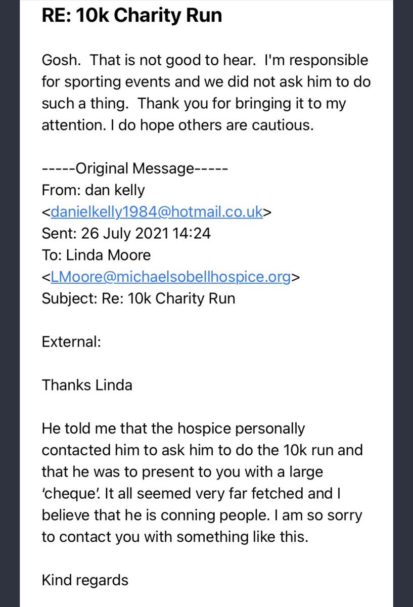 curtiswoodhous8's tweet photo. Please RETWEET 

@DanielJWalton90 has stole money from the @itstartsmonday lads. He was raising money for a charity event that never happened. 

Please be aware as he’s a prolific con man we have been told. @DerbysPolice have been notified. https://t.co/nPLoaeh5VK