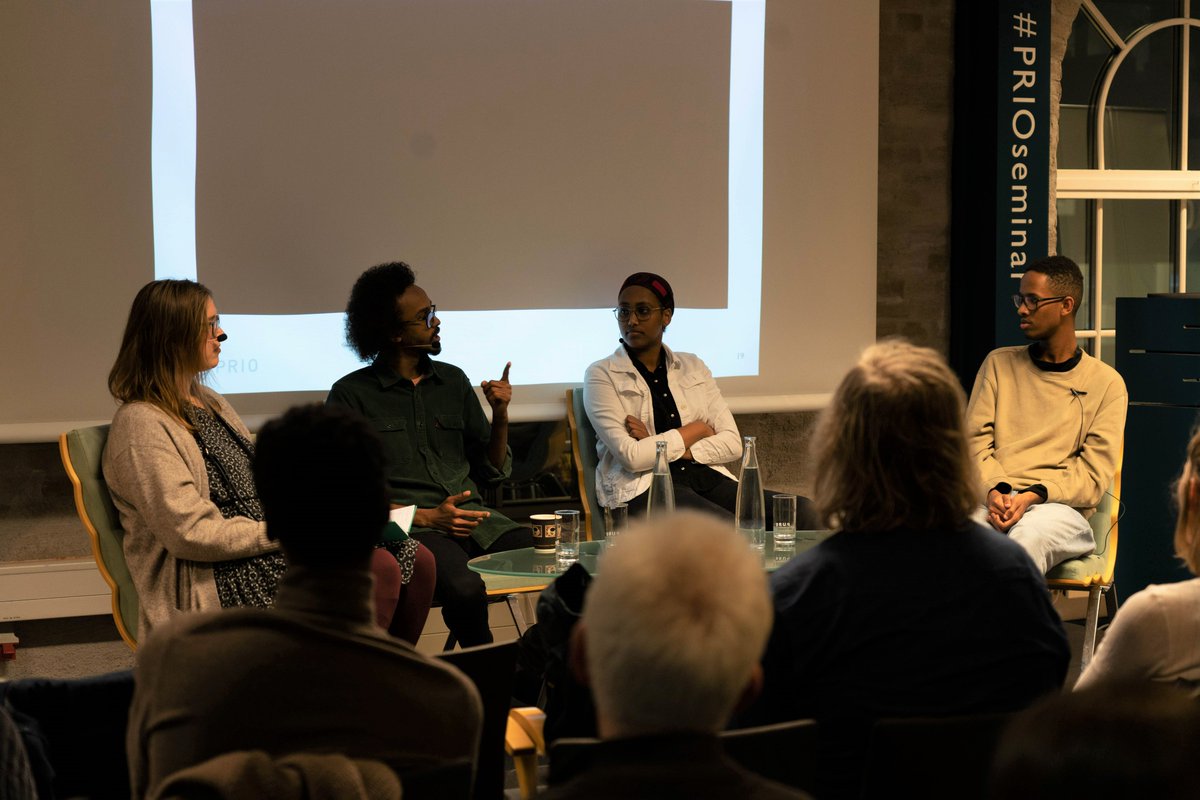 Did you miss our event on acts of courage in #Somali history and the power of #storytelling? The recording from the event is now available🎧: prio.org/events/8898.

Watch the short film shown at the event: bit.ly/36otFzk
More about the project: transform.prio.org/transform/