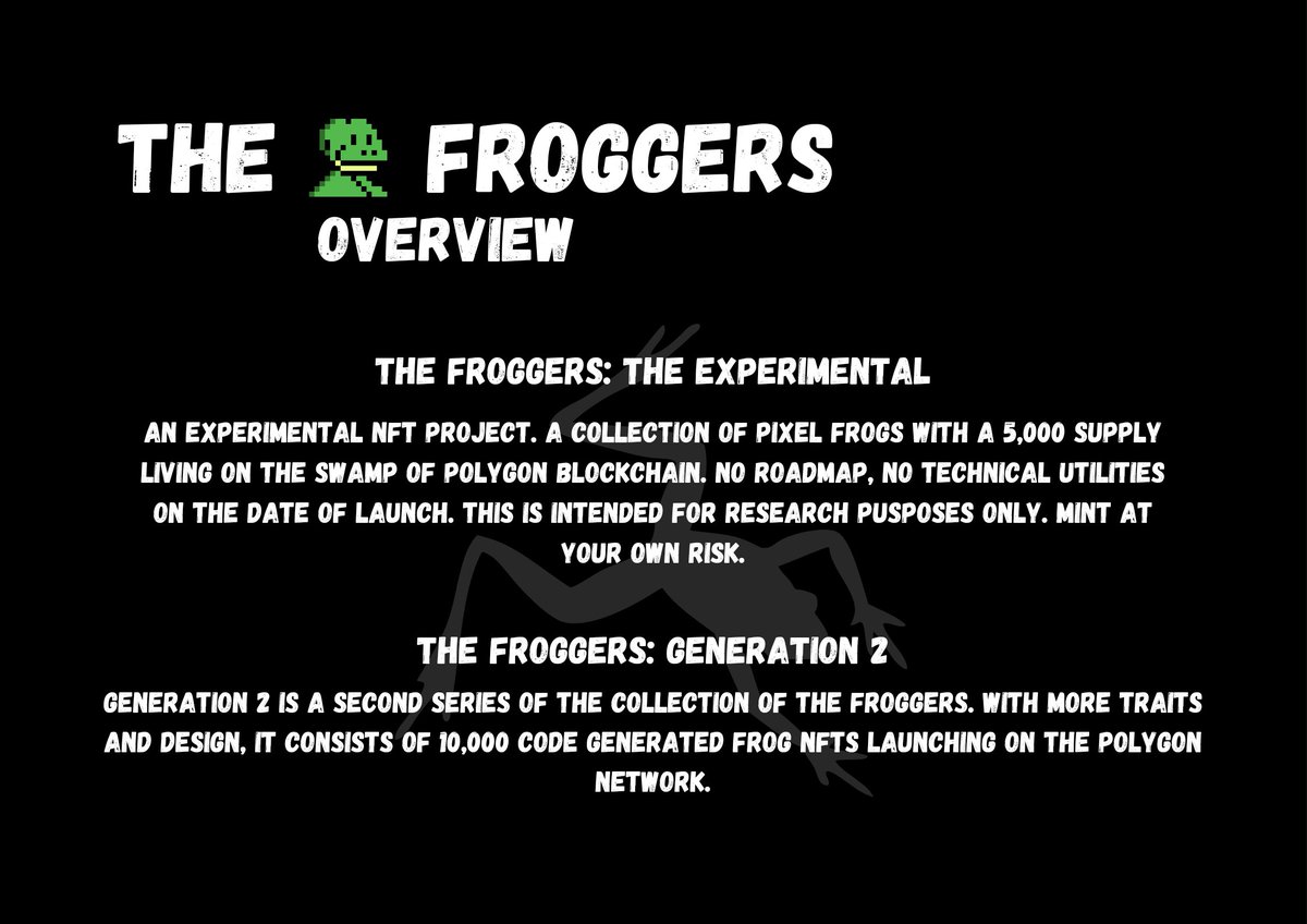 The Froggers | Gen 2 Minting tweet media