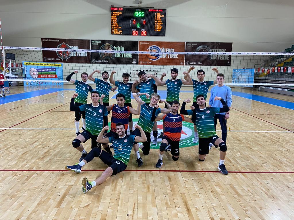 AydinKYGM's tweet photo. GSB Yurtları Voleybol Grup Müsabakaları Yarı Final  maçında Aydın takımımız, Ispartayı 3 - 1 mağlup ederek Finale adını yazdırdı.🏐💪

Finalde ev sahibi Muğla ile karşılacak olan takımımıza başarılar diliyoruz.👍
#GSBYurtlarıTurnuvada 
#GSBYurtları https://t.co/7QNwUyevzi