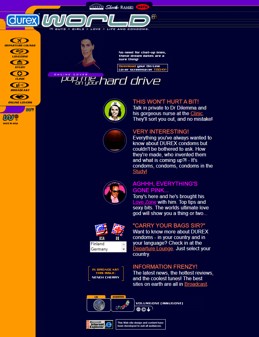 Microsoft Games in 2001 - Web Design Museum