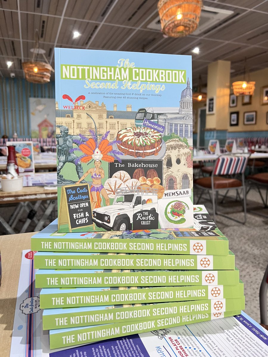 You only have a few hours left to enter our amazing giveaway. Head over to our Instagram now!! Find this image to enter and you could win one of 21 copies the Nottingham Cookbook 🤩 Winners must be able to collect their prize from one of our restaurants