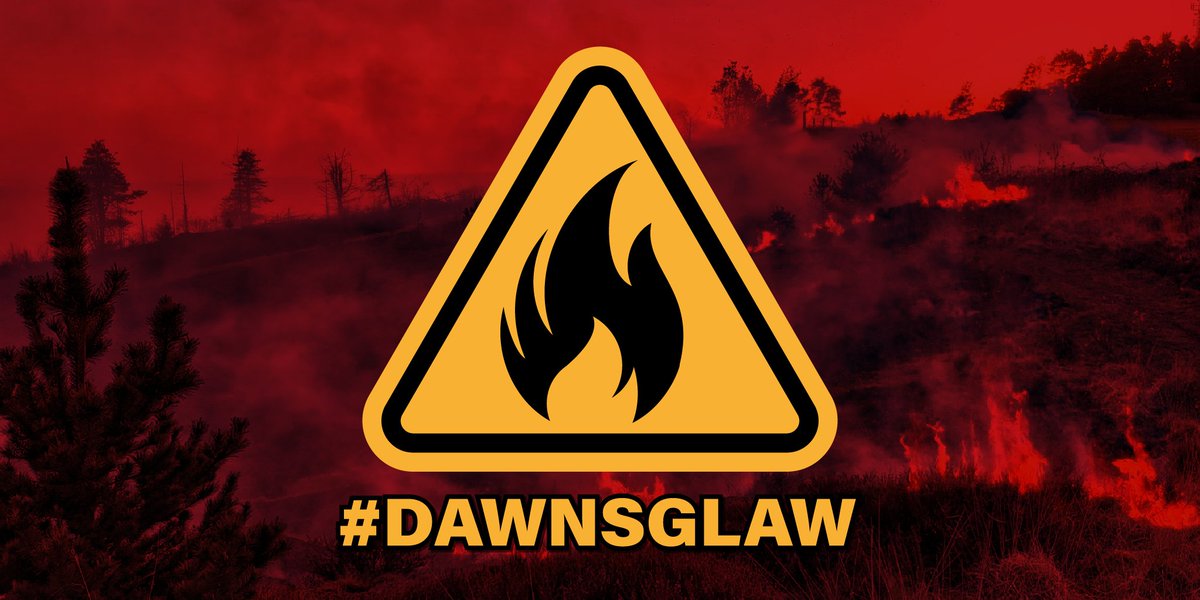 🔥 Help protect our countryside from grass and forest fires this weekend. ❎ Don’t burn BBQs or campfires. ✅ Discard cigarettes responsibly. ✅ Take litter home. ☎️ Call 999 in an emergency. 💻 For advice on how to prevent fires: orlo.uk/YxKRR #DawnsGlaw