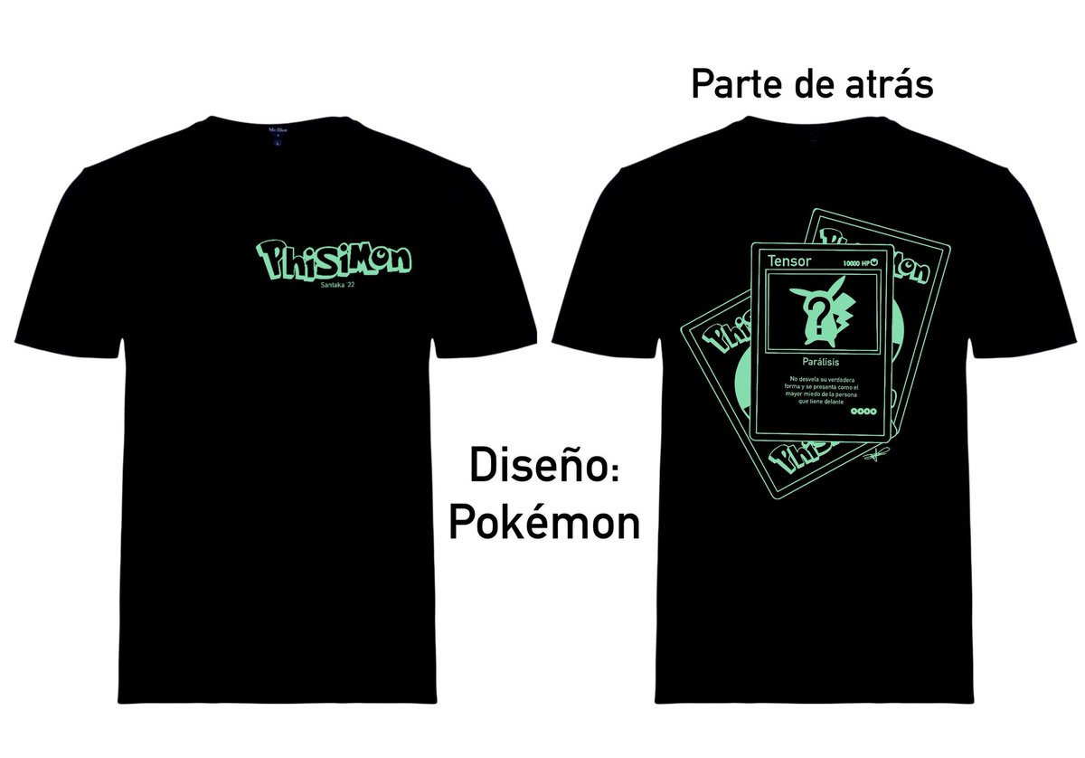 CaloriaSanta's tweet photo. hay dos diseños disponibles, ambos en negro y en azul 

🧿🐙precios🐙🧿
1 camiseta: 8€
1 sudadera: 14€
2 camisetas: 14€
1 camiseta y 1 sudadera: 20€ https://t.co/MesmkYfdWL