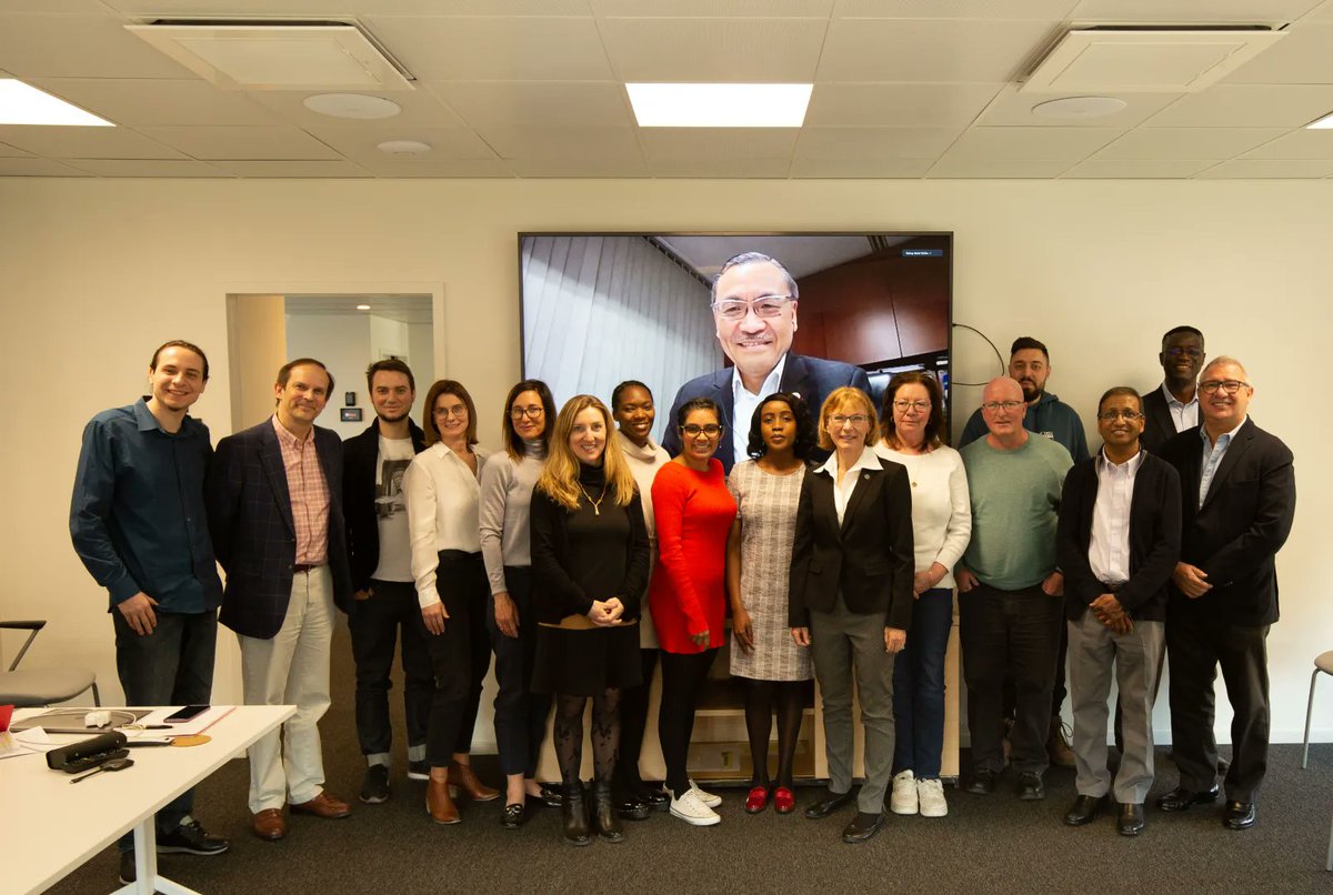 WorldYMCA's tweet photo. The whole World YMCA family is in Switzerland today to discuss World Council in July and Vision 2030.

Thank you to our President Patricia Pelton, Deputy President Agustin Garcia , and Treasurer Ronald Tak Fai Yam – for your support!

#worldcouncil #vision2030  #YMCAignite2022 https://t.co/KNWFXJ68hc