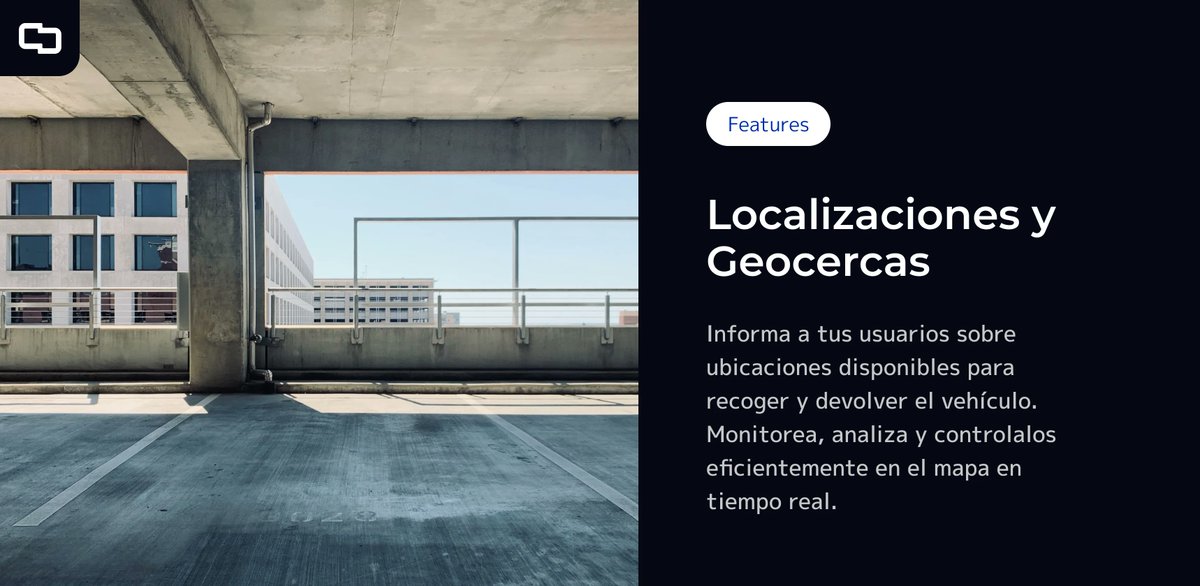 La funcionalidad de localizaciones 📲🅿 permite comunicar al usuario la información y ubicación disponible para recoger y devolver el vehículo durante la reserva e, incluso, para aparcarlo temporalmente.
#sharedmobility