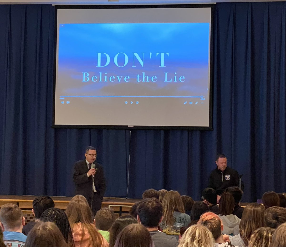 CCPS Health PE (@ccps_hpe) on Twitter photo Great start to Friday! Thanks NWS 8th grade & Mr. Lavender for the opportunity to visit & Mrs. Gromada for kicking off the assembly <a href="/CCPSk12/">Carroll County PS</a> Excited to be back in schools spreading the message of Refusal Skills, “Know the Truth.” #dontbelievethelie #TogetherItsPossible Great start to Friday! Thanks NWS 8th grade & Mr. Lavender for the opportunity to visit & Mrs. Gromada for kicking off the assembly <a href="/CCPSk12/">Carroll County PS</a> Excited to be back in schools spreading the message of Refusal Skills, “Know the Truth.” #dontbelievethelie #TogetherItsPossible