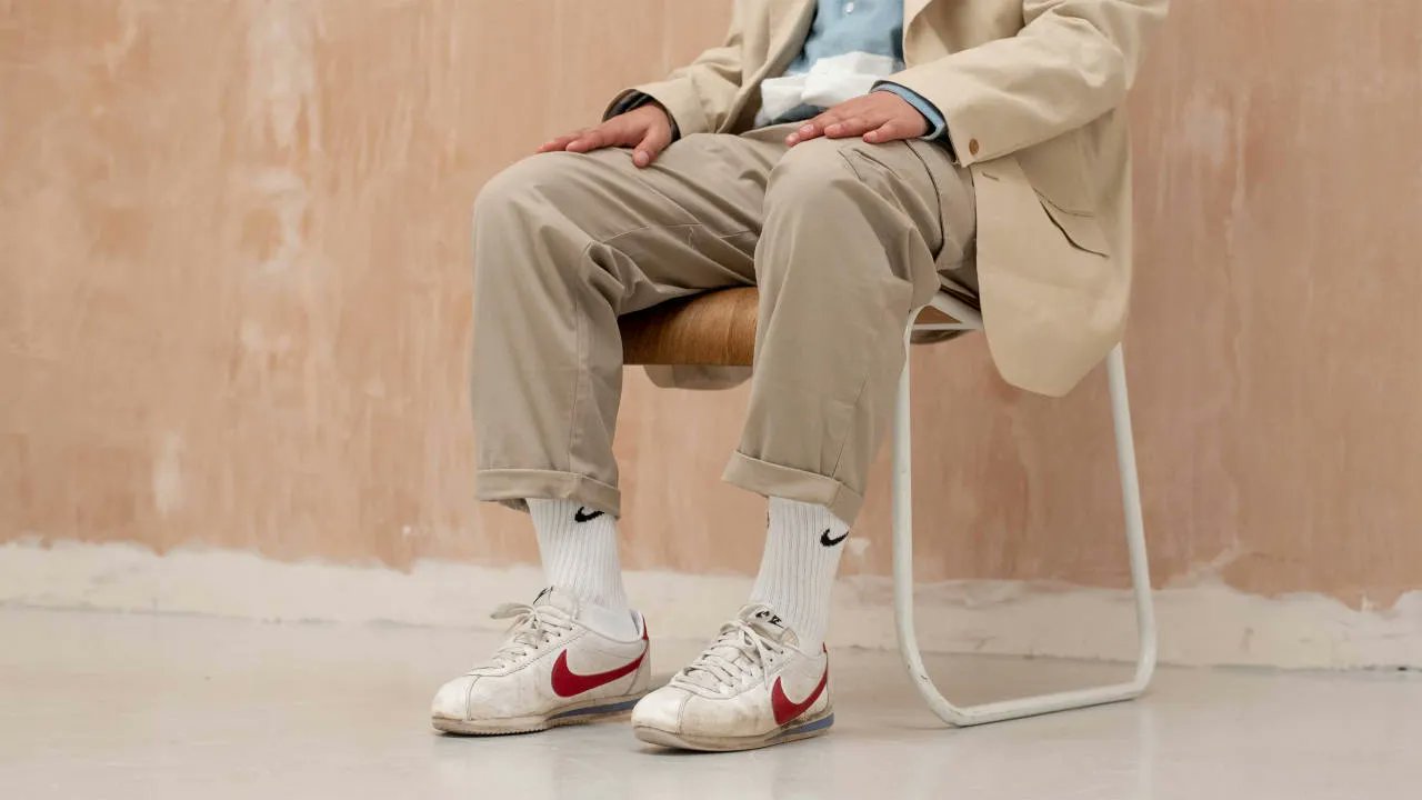 Nike top cortez check