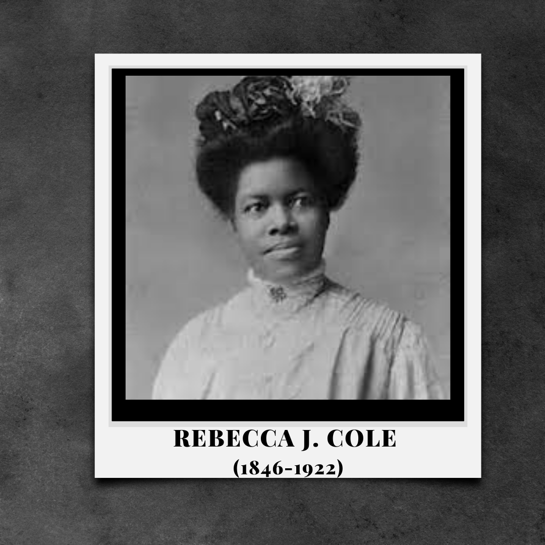 ChloeForJudge's tweet photo. Dr. Rebecca J. Cole was an advocate for social reform and the first black woman doctor in the United States. In 1873, Cole founded the Woman’s Directory Center, which specialized in providing both medical and legal services for women and children in impoverished neighborhoods. https://t.co/BWSnyCYdpp