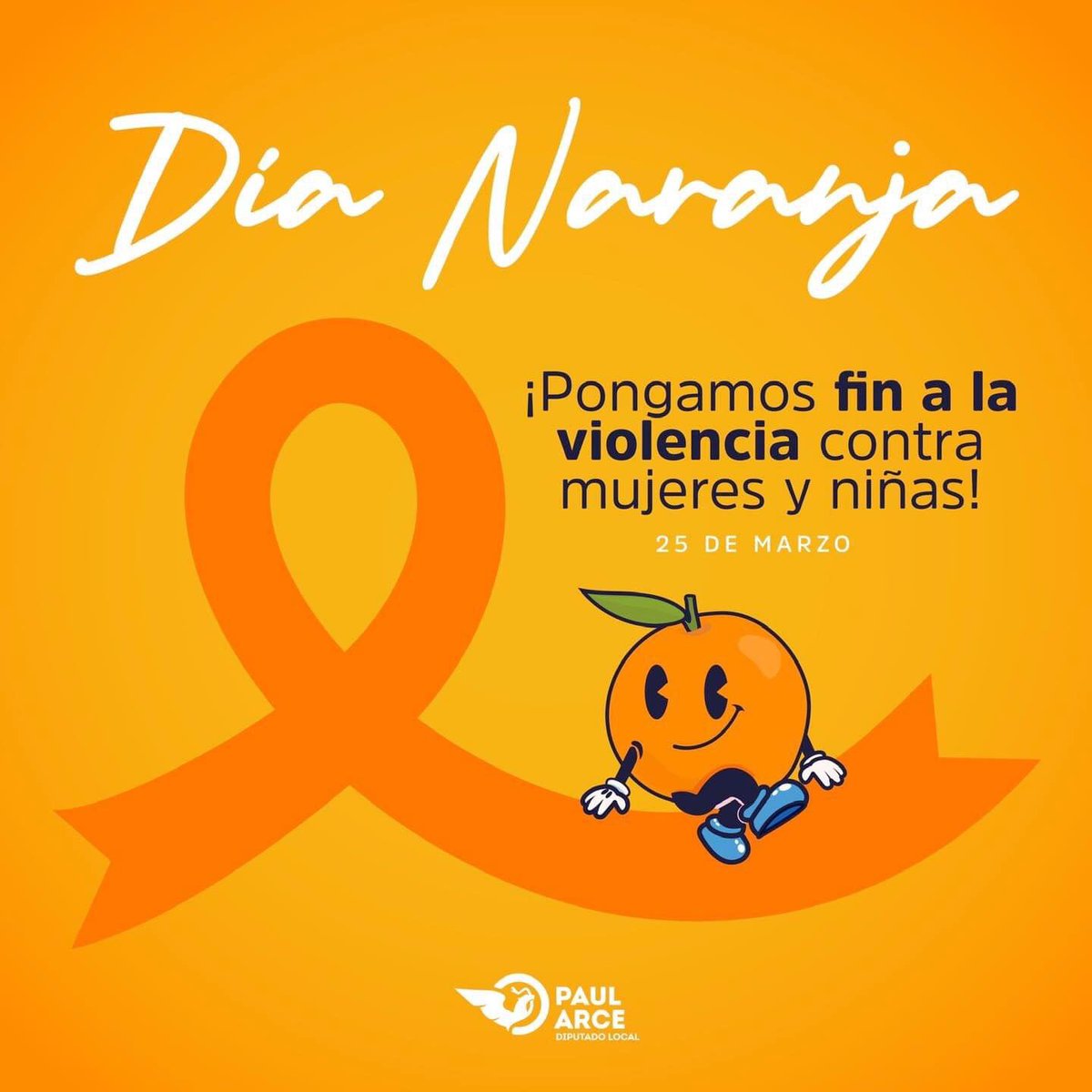 Juntos podemos darle fin a la violencia que viven muchas mujeres y niñas. 

#PaulArce
#DiputadoLocal
#MovimientoCiudadano 🦅