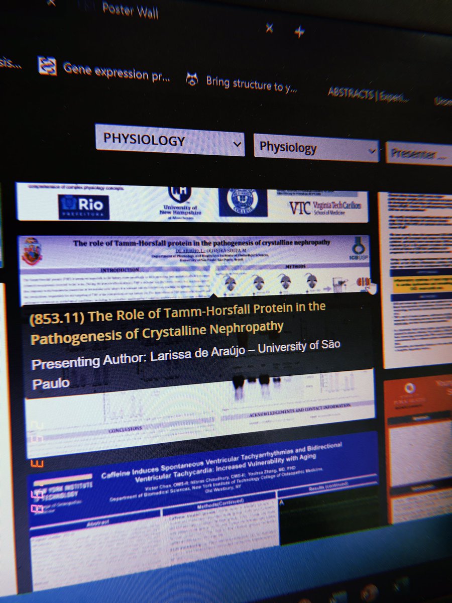 lariphd's tweet photo. Virtual posters of Experimental Biology are available NOW! It’s coming.. I will be there 😻 #ExpBio https://t.co/E0Hxq4aXiF