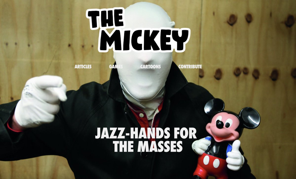 F_StrategyClub's tweet image. Our industry piss-take mag The Mickey is now online...

Including all your favourites such as Shit Dad, CEO in the Bubble, DG Rants, TTTDW, End of the World Product Team etc 

themickey.club

#jazzhands #masses #bullshit #agency