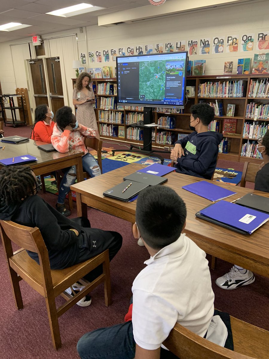 Mrs___Ross's tweet photo. The Rosstoninans are cooking up a project with @tripetta our librarian! Stay tuned @ConderAIMS @ConderStars https://t.co/aMI9NpTB3U
