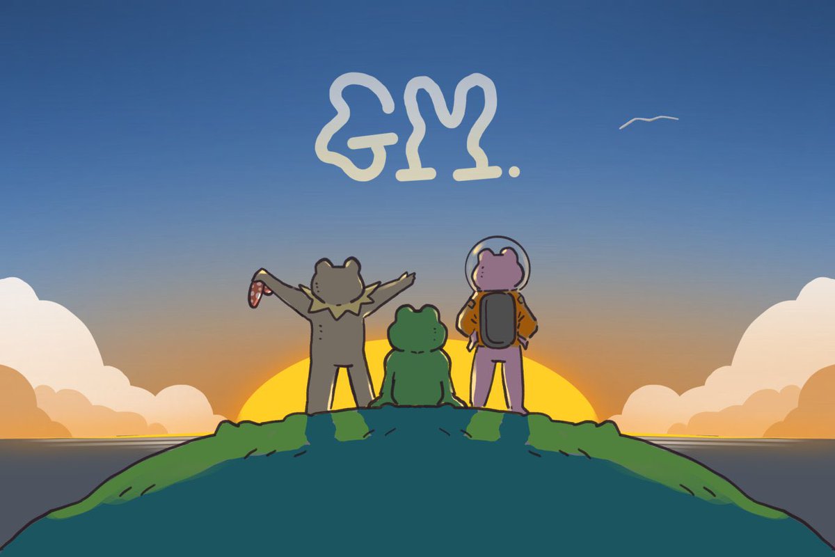 GM! <a href="/FroggyFriendNFT/">meena</a> Say it back! 🐸#getfroggy #froggyfriends