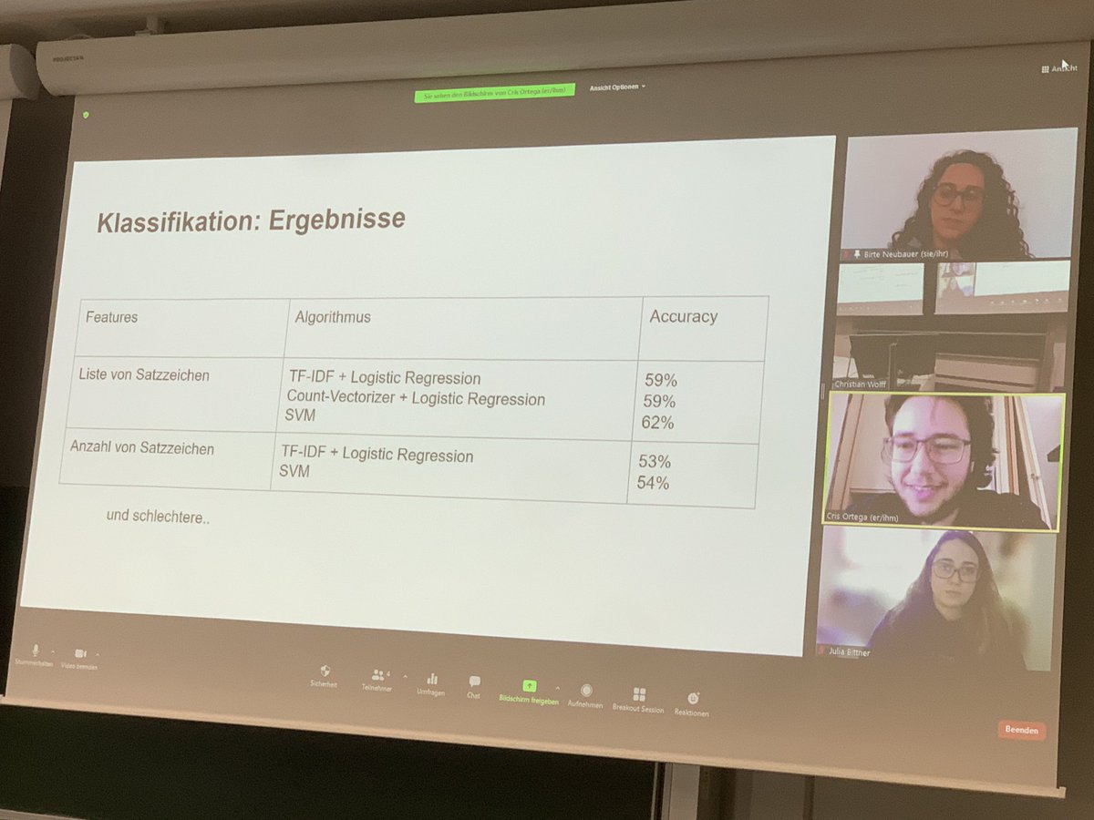 Workshop To watch or not to watch? (Transformerbasierte) Sprachklassifikation für die Filmwahl #SpringSchool des #Campusnetzwerk #Texne #FAU #LMU #UR <a href="/UniFAU/">FAU Erlangen-Nbg</a> @IZdigitalFAU <a href="/LMU_Muenchen/">Universität München</a> <a href="/uni_regensburg/">Universität Regensburg</a>