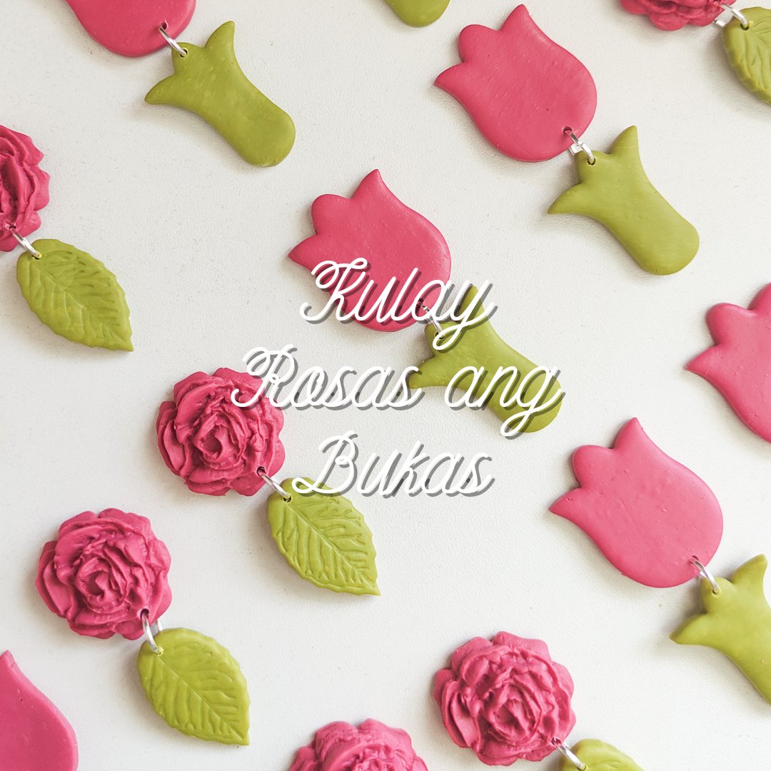 rorylikealion's tweet photo. Studio Aurora is now on Shopee! And dahil may pag-asa akong #KulayRosasAngBukas, i want to give away a set of Rosas earrings (2 pairs!) to a fellow Kakampink!

Just like and RT this tweet, follow bystudioaurora on instagram and shopee, and reply your screenshots here! 💗 https://t.co/0zSqNw7oZB