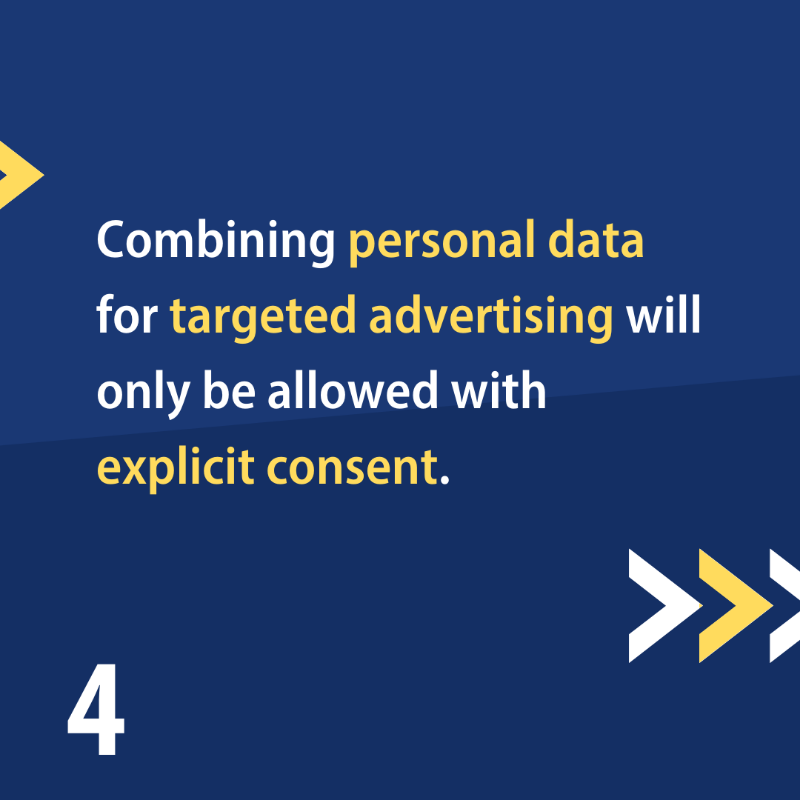 Europarl_EN's tweet photo. Big Tech must show that they allow for fair competition on the internet. 

With the deal on the Digital Markets Act that was just reached this week, Europe is ensuring more competition, more innovation and more choice for users ↓