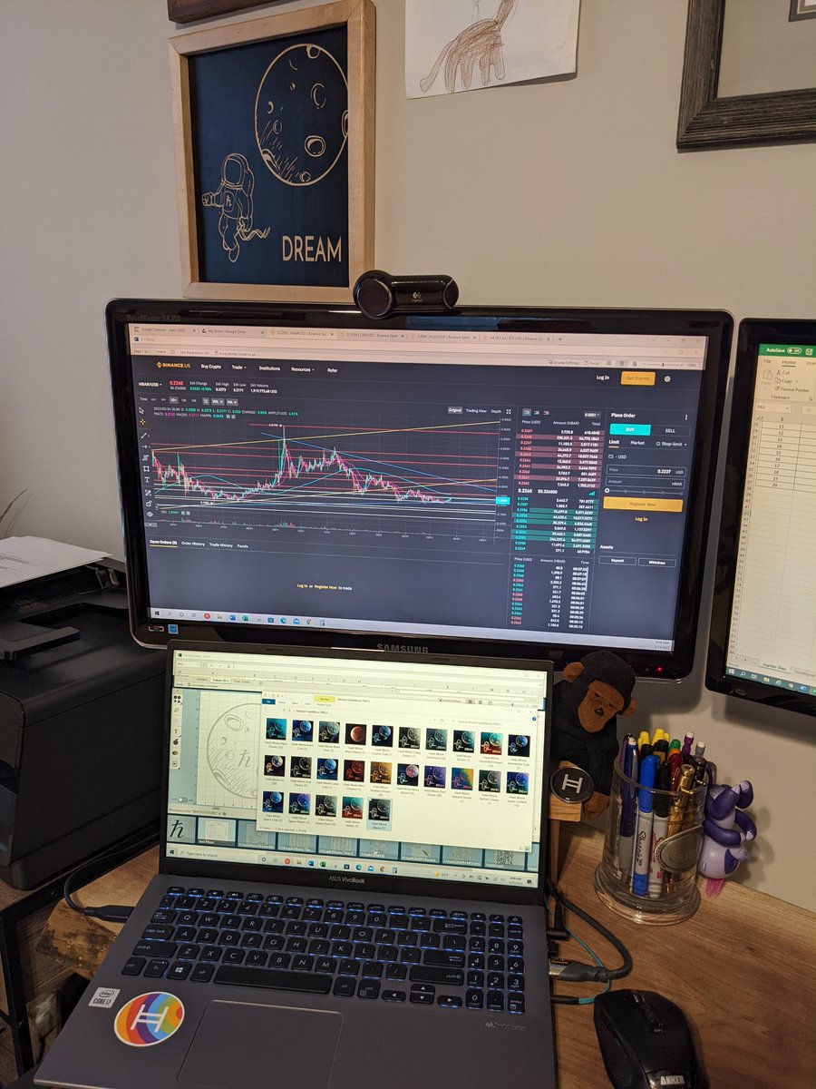 ForFuture008's tweet photo. GM! My β is for $HBAR workspace! Green candles & #HashMoons Lots of hidden gems in this pic. ππ€π§βπππ
#Hedera #β #HelloFuture #HederaNFT #NFT #HashMoon https://t.co/zjMCSIbxbB