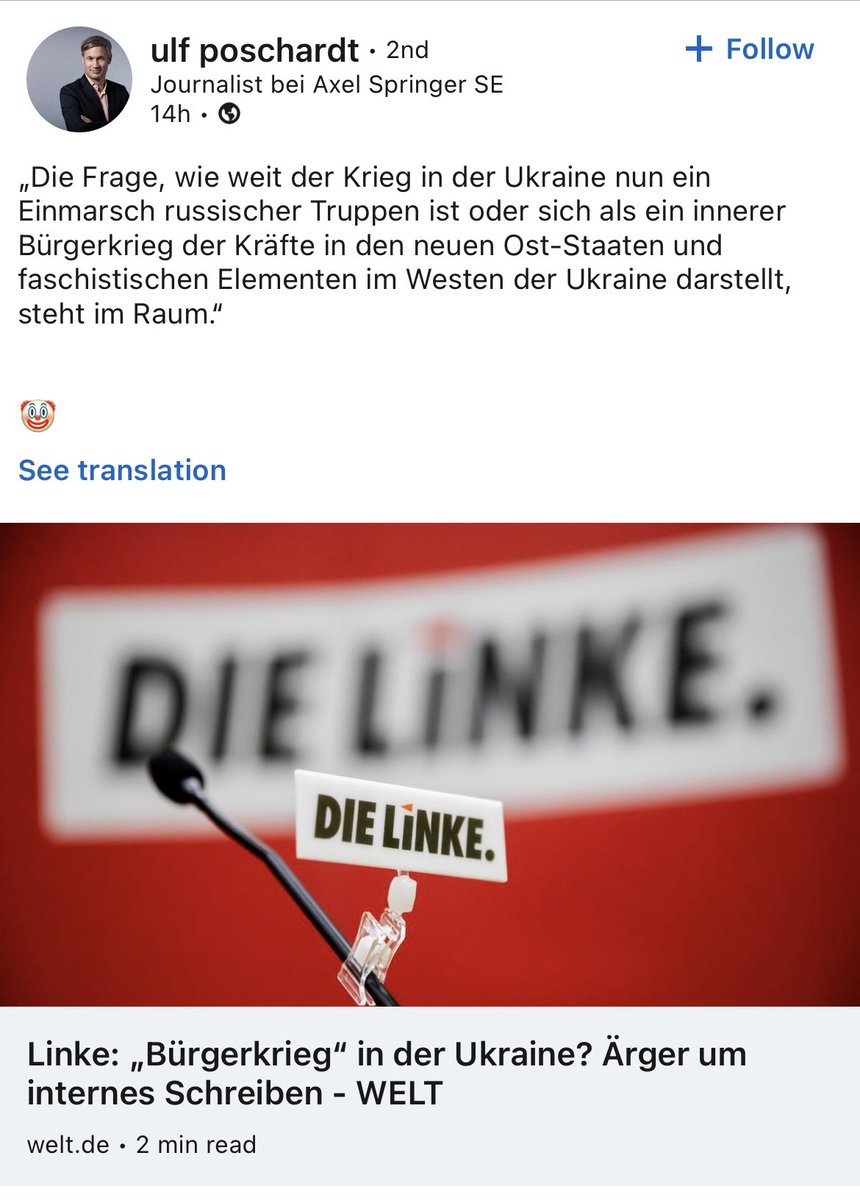 Eine geradezu unfassbare Verhöhnung der Opfer des russischen Angriffskriegs in der Ukraine. Die Linke ist und bleibt eine Schande für Deutschland.