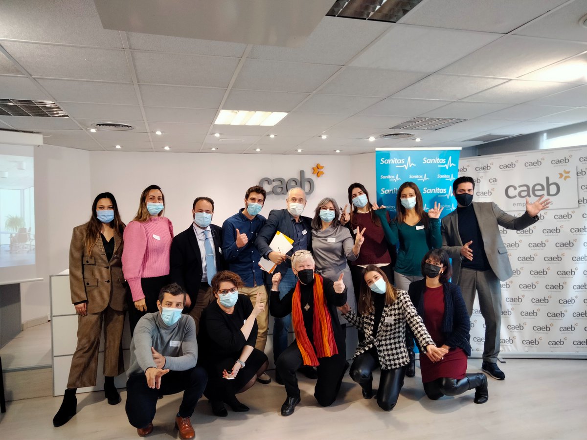 CAEB's tweet photo. 🧡Viernes de #networking en #CAEB con @sanitas como empresa anfitriona. Favoreciendo relaciones de confianza y sinergias y oportunidades entre #Pymes
👏👏Muchas gracias a tod@s los que habéis participado !
#CAEBnetworking https://t.co/W75XPEbZMa