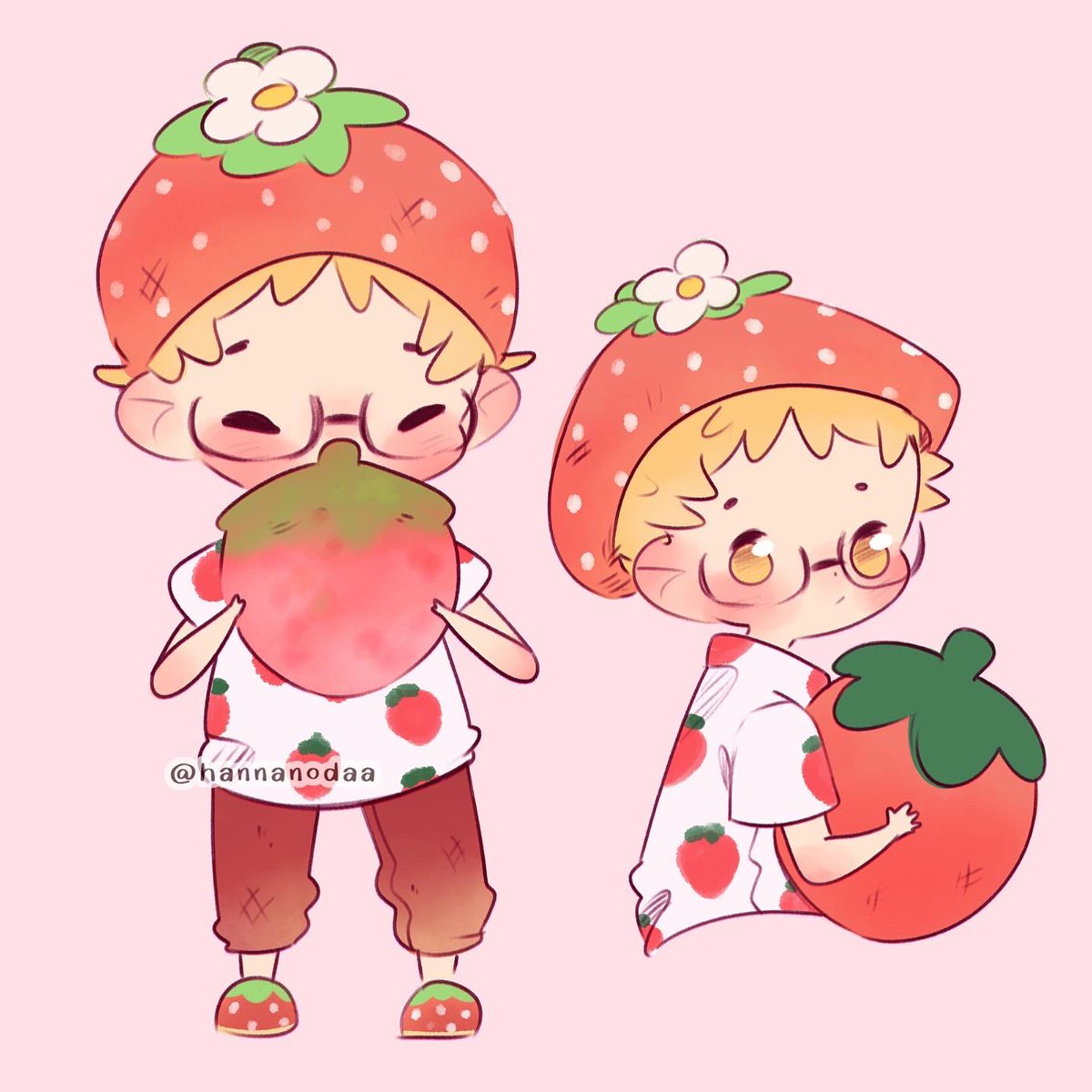 「Tsukki 🍓🍓 」|🌱 (commissions open)のイラスト