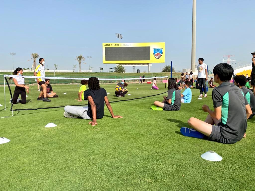 AbuDhabiSC's tweet photo. أنشطة يوم الرياضة في نادي أبوظبي للكريكت تشهد مشاركة مجتمعية مميزة
#abudhabicricket #inabudhabi #school_day #funday #everydayisagameday #في_أبوظبي
#مجلس_أبوظبي_الرياضي
#مدارس_أبوظبي https://t.co/F30XeifvxT