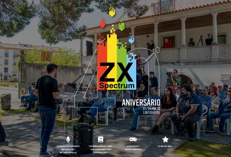 Los portugueses están preparando algo gordo por el 40 aniversario del Spectrum. Los días 23 y 24 de abril, en el Museu Load ZX Spectrum de Cantanhede: charlas del hijo de Sir Clive Sinclair, Clive Twonsend y Jim Bagley, entre otros, y mucho más. Más info: elmundodelspectrum.com/portugal-celeb…
