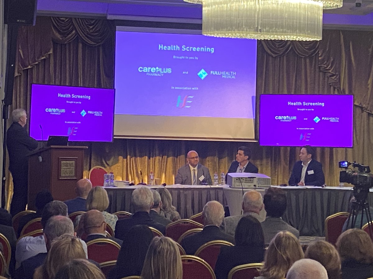 @HSE_DA Dermot Shortt <a href="/Full_Health/">Full Health Medical</a> describing our rapid screening process in association with @HSE_DA <a href="/CarePlusIreland/">CarePlus Pharmacy</a>  @fitbitireland and #NDHIC22
