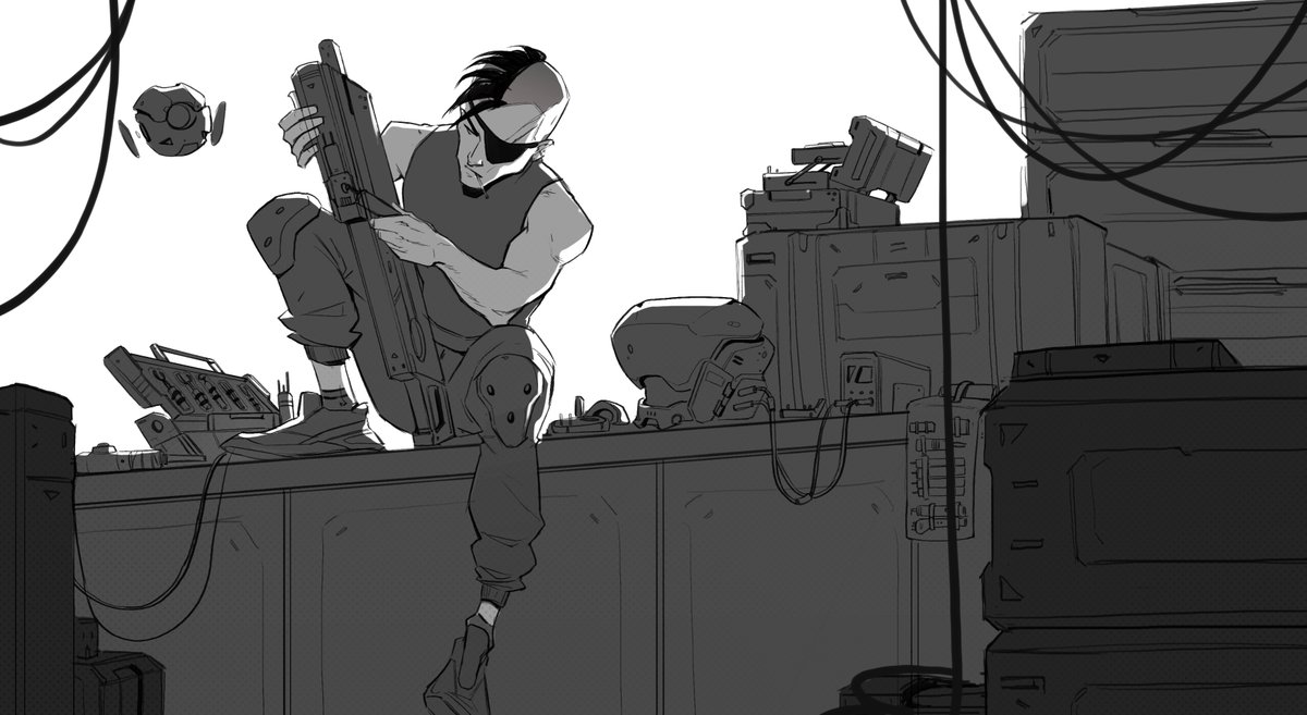 fixing his equipment is Tom's very personal definition of mediation